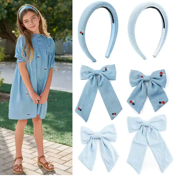 AS Denim Hair Accessories