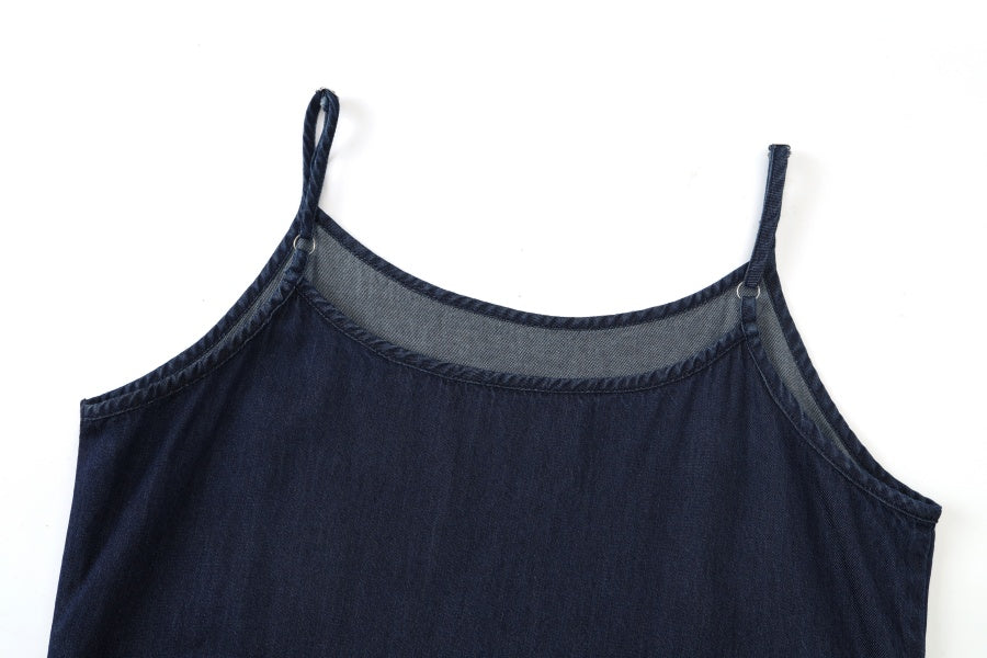 Dark Blue Denim Jumper Shirt Set - Image 16