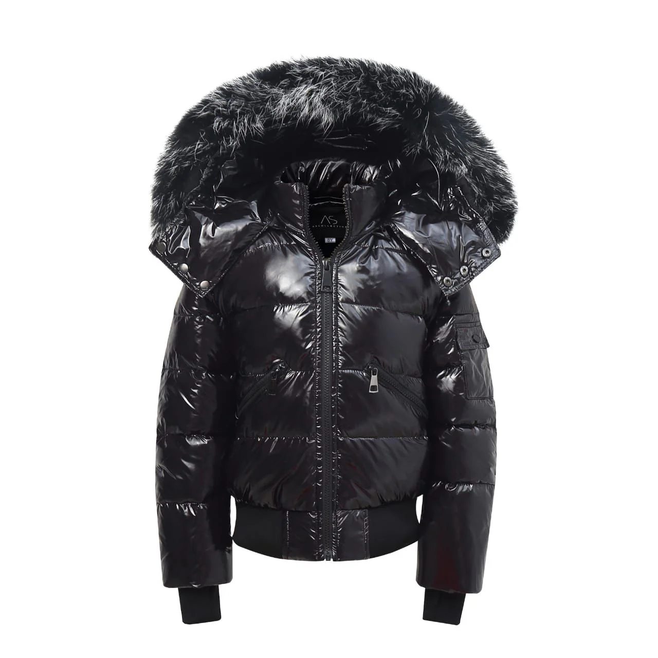 Down Bomber Jacket - Image 9