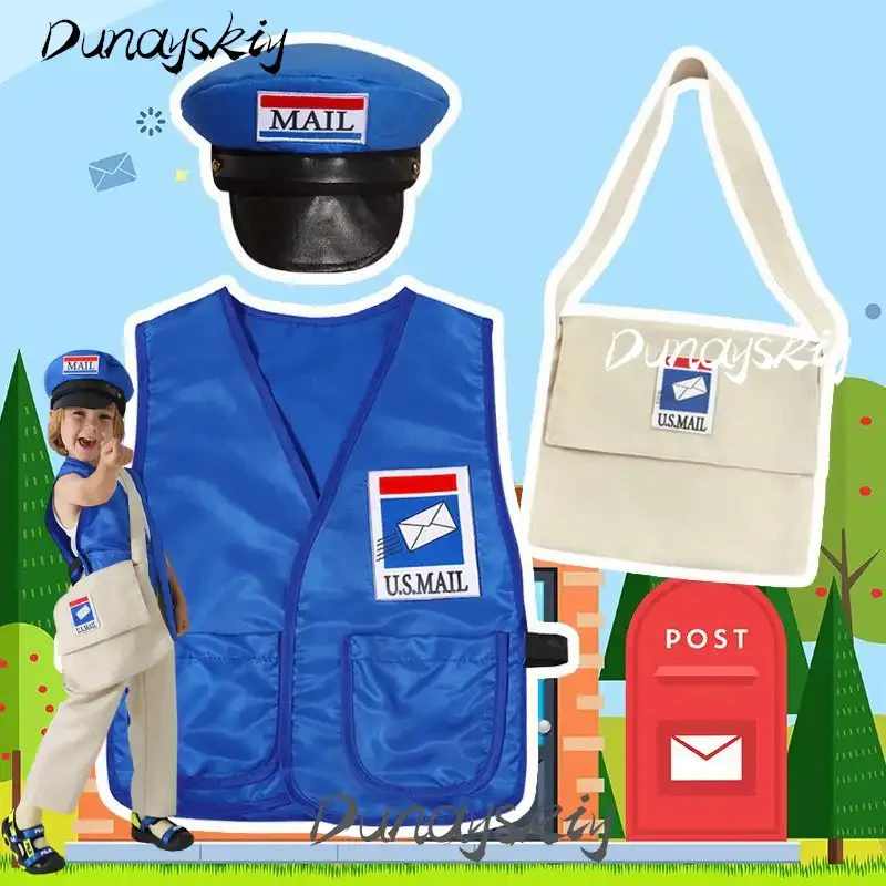 Mail Man Costume - Image 2