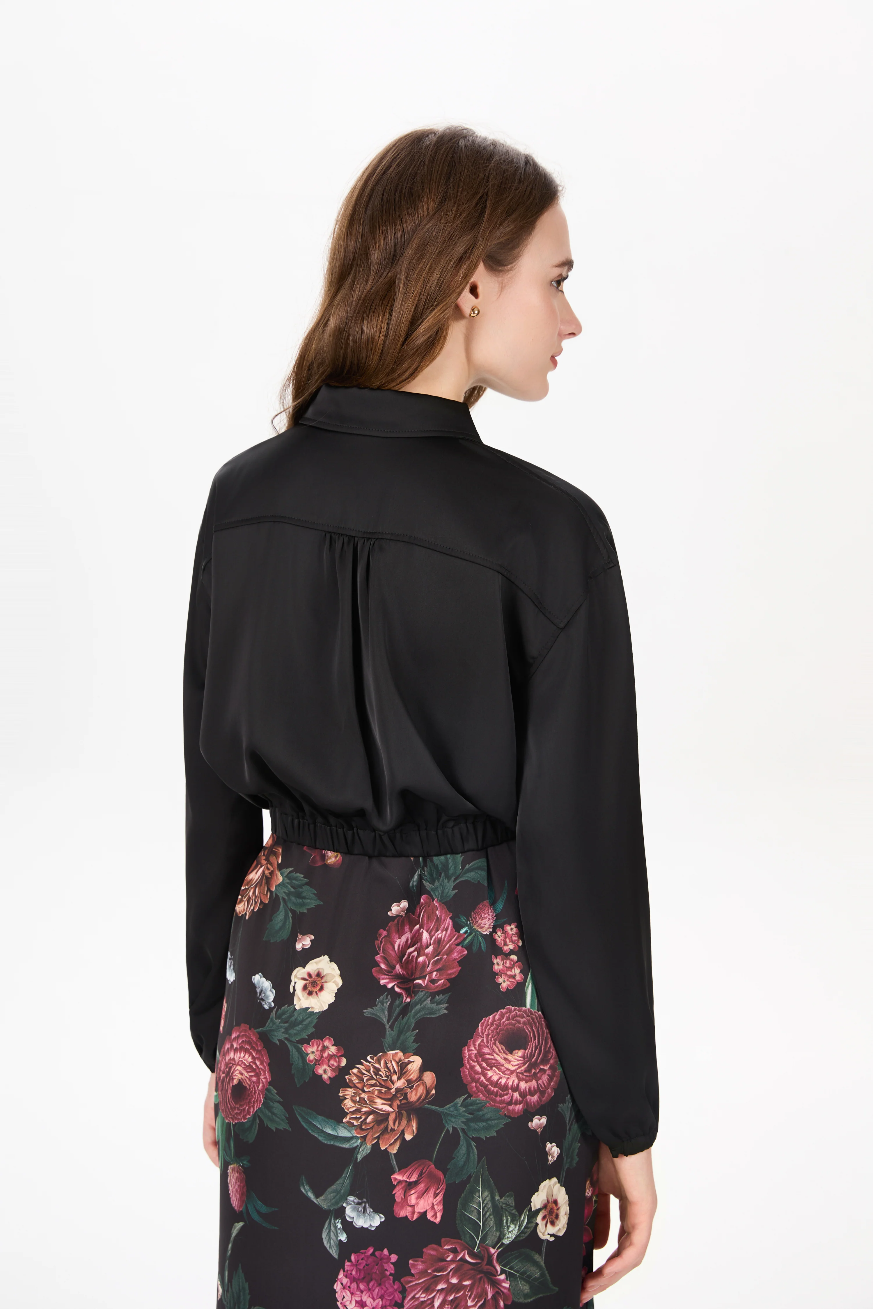 Satin Shirt and Satin Jumper - Image 5