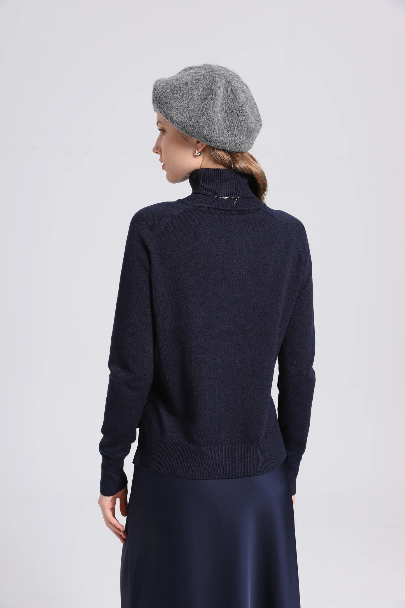 Satin Skirt x Knit Top - Image 5