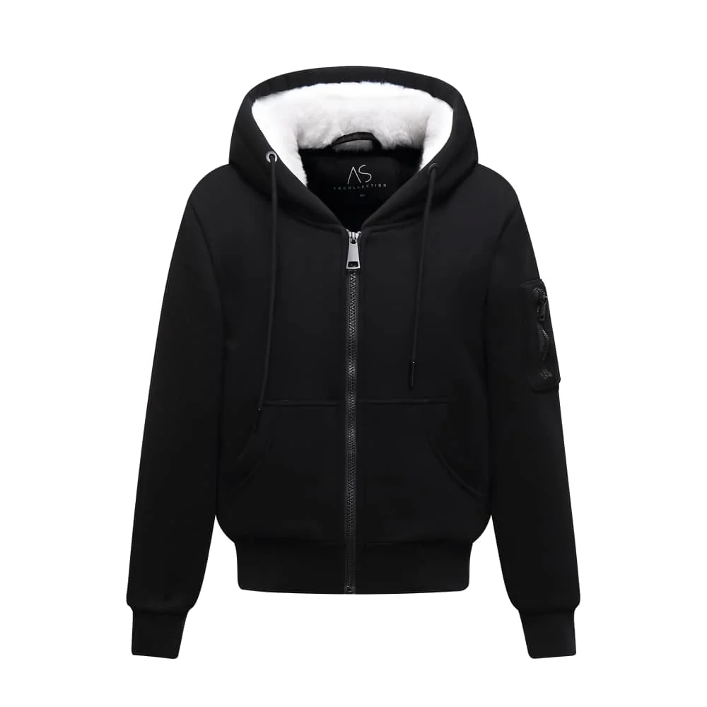 Fur Lined Hoodie - Image 7
