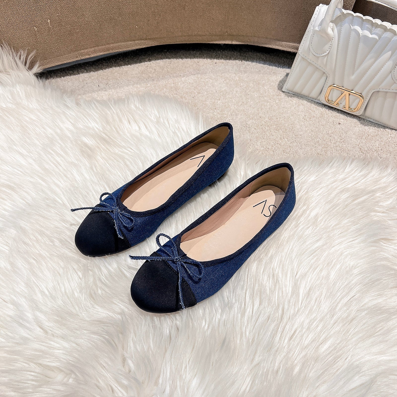 Tweed Ballet Flats - Image 4