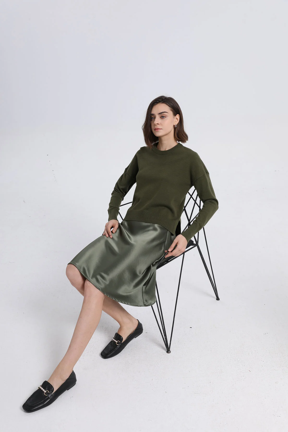 Satin Knit 2pc - Image 4